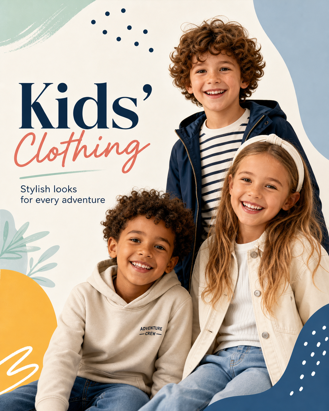 Kids' Clothing collection banner for Spirit Clothing