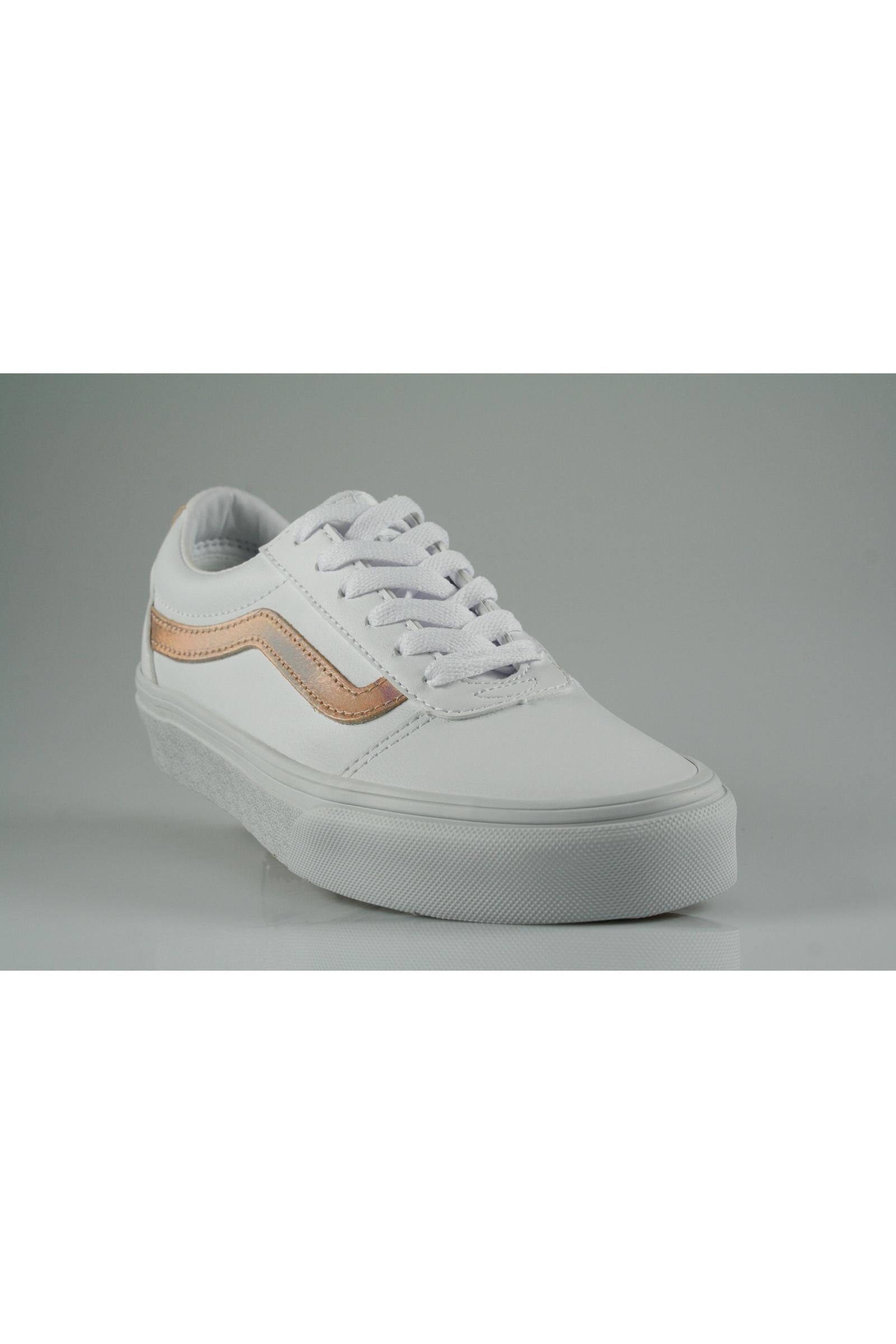 Womens Ward Tumble White/Rose Gold trainer