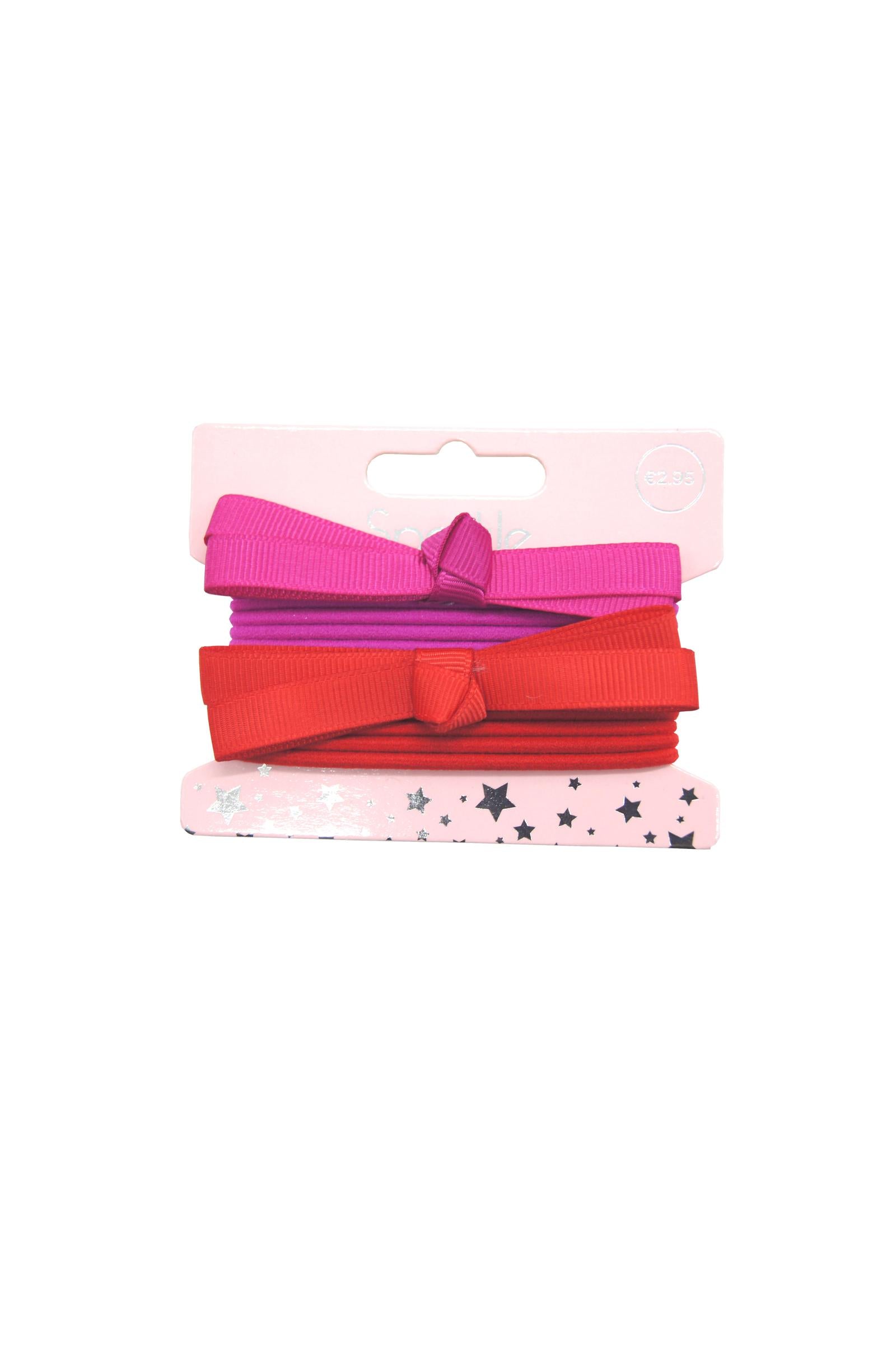 PULSE 12pk Elastics Cerise model front view