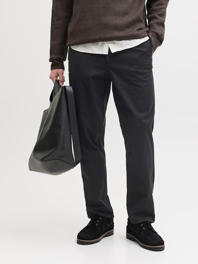 JACK & JONES Ollie Vance Chino - Black BLACK front view