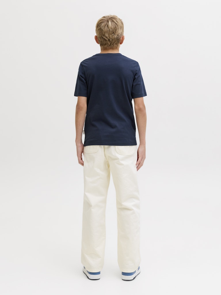 Jack Jones Youths Montauk Type Front Tee Junior-Sky Captain Sky Captain detail view