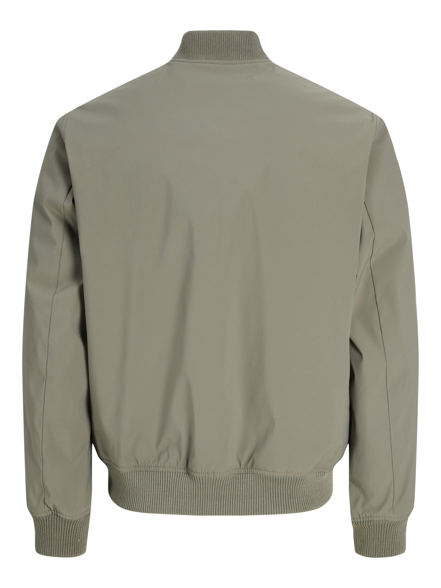 JACK & JONES Josh Bomber Jacket in Smokey Olive back view