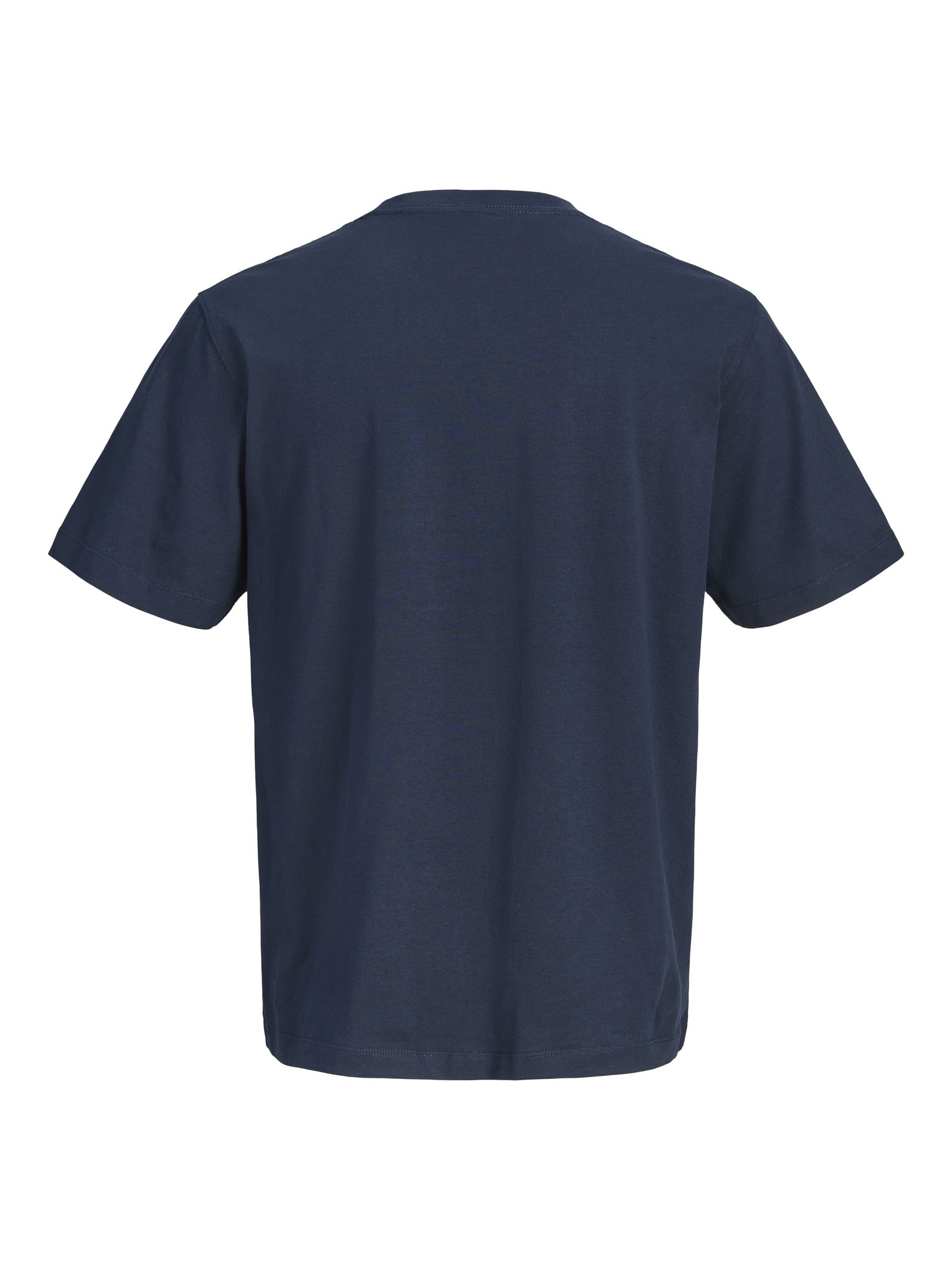 Jack Jones Youths Frederiksberg Monogram Crew Neck Tee Junior in Sky Captain back view