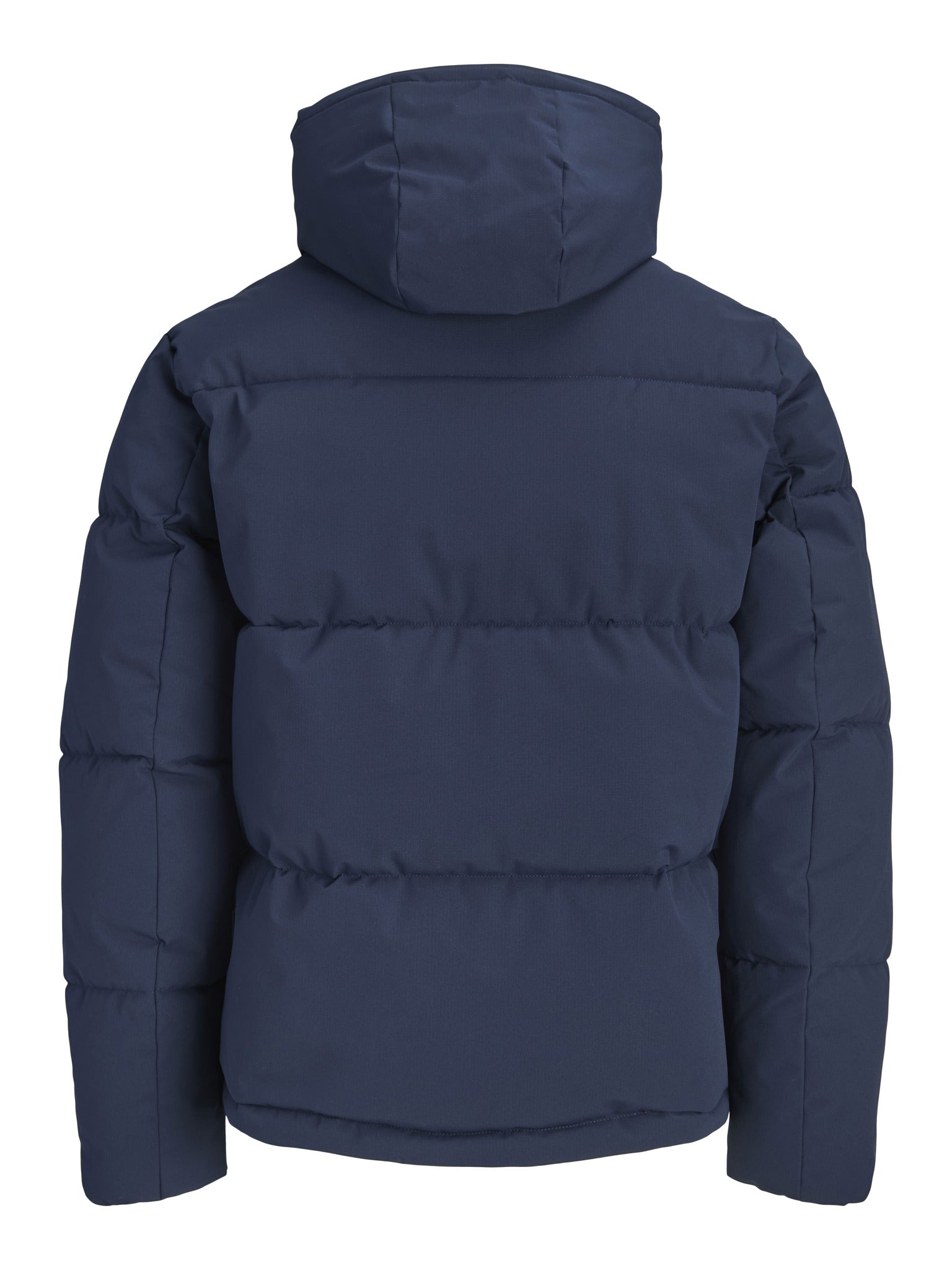 JACK & JONES Galaxy Puffer Jacket in Sky Captain back view