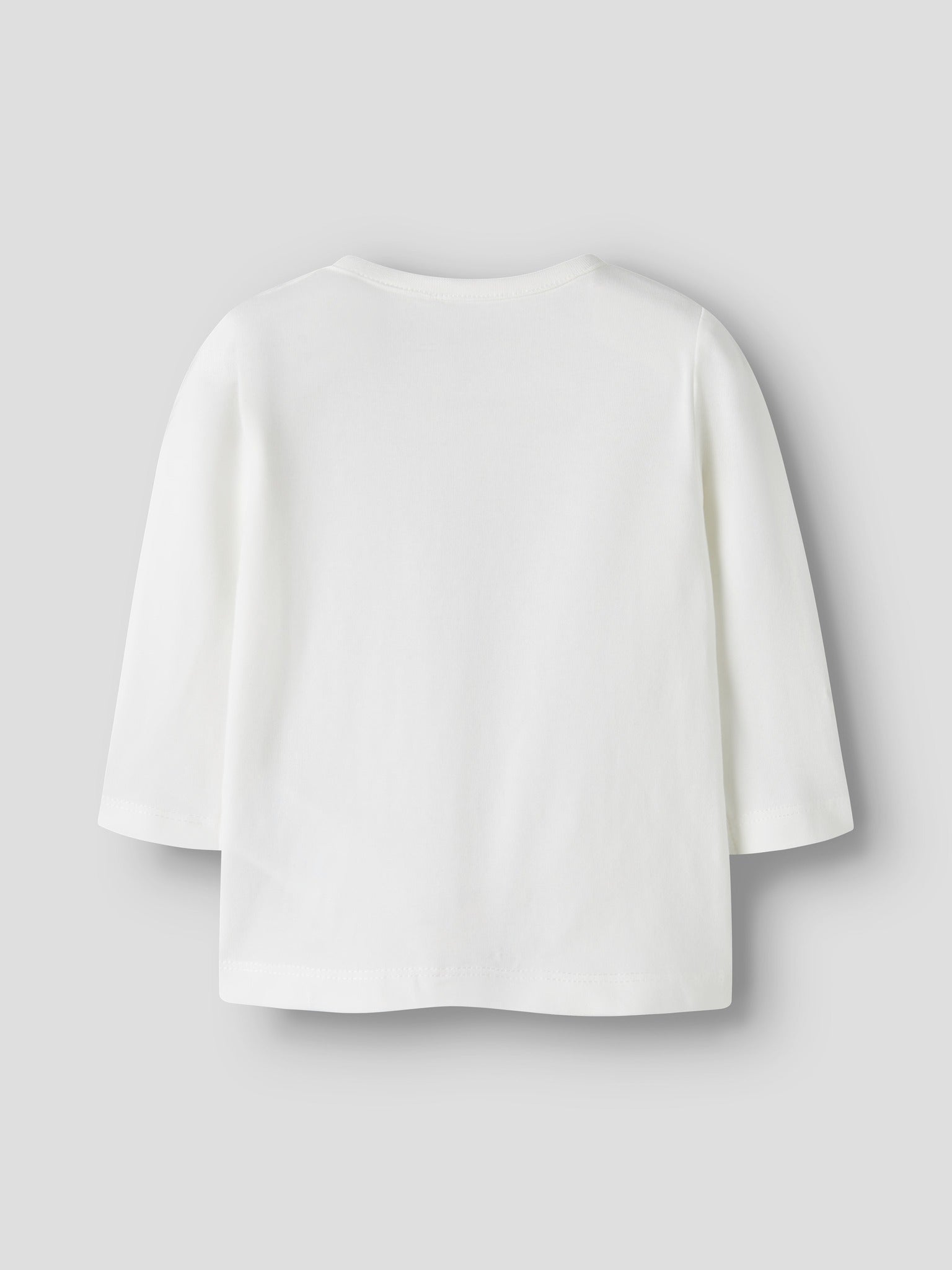 NAME IT Vubie Long Sleeve Top in Cloud Dancer Floral back view