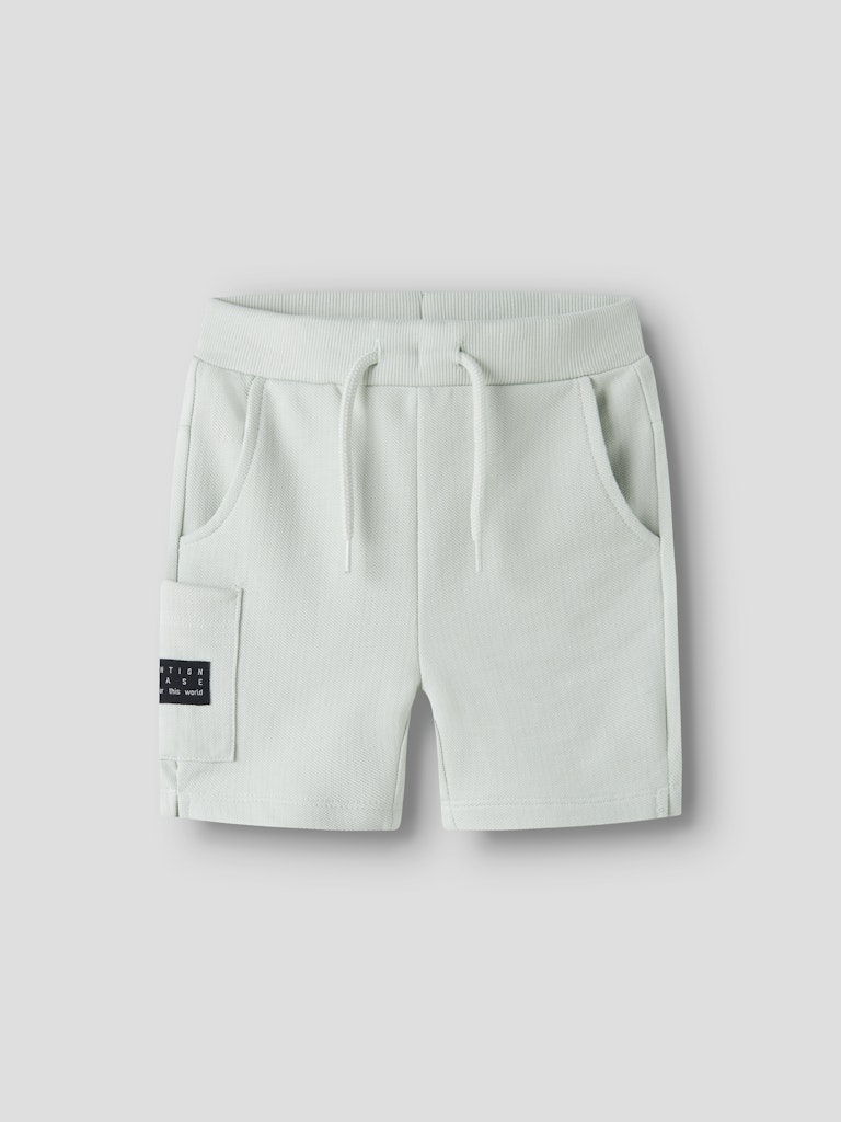 NAME IT Vivasse Long Sweat Boys Shorts GREY MELANGE view 13
