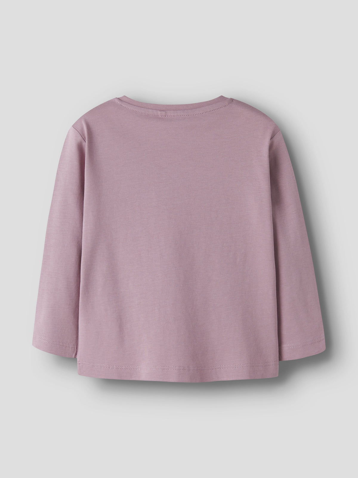 NAME IT Veen Long Sleeve Top in Lilas Hedgehogs back view