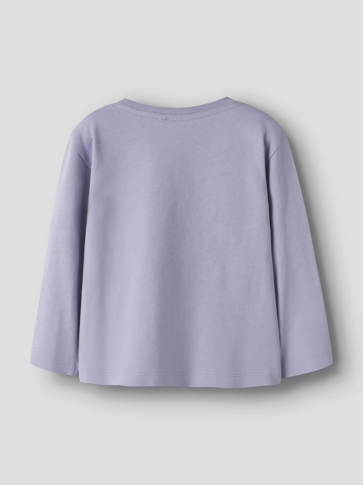 NAME IT Veen Long Sleeve Top in Heirloom Lilac Autumn back view