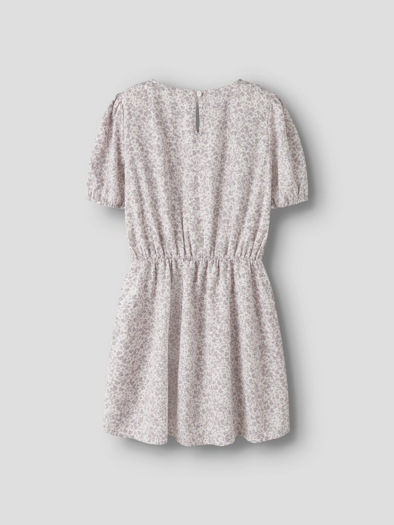 NAME IT Fany Short Sleeve Wrap Dress Pearl detail view