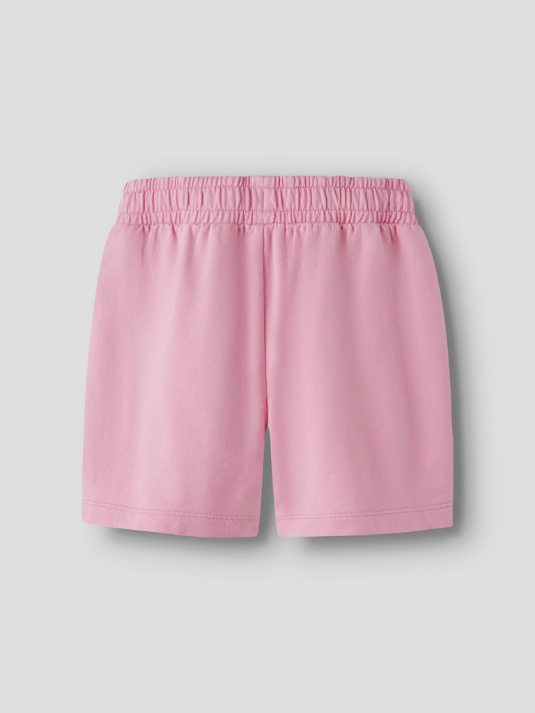 NAME IT Harmonia Sweat Pink Shorts Pink Drink back view