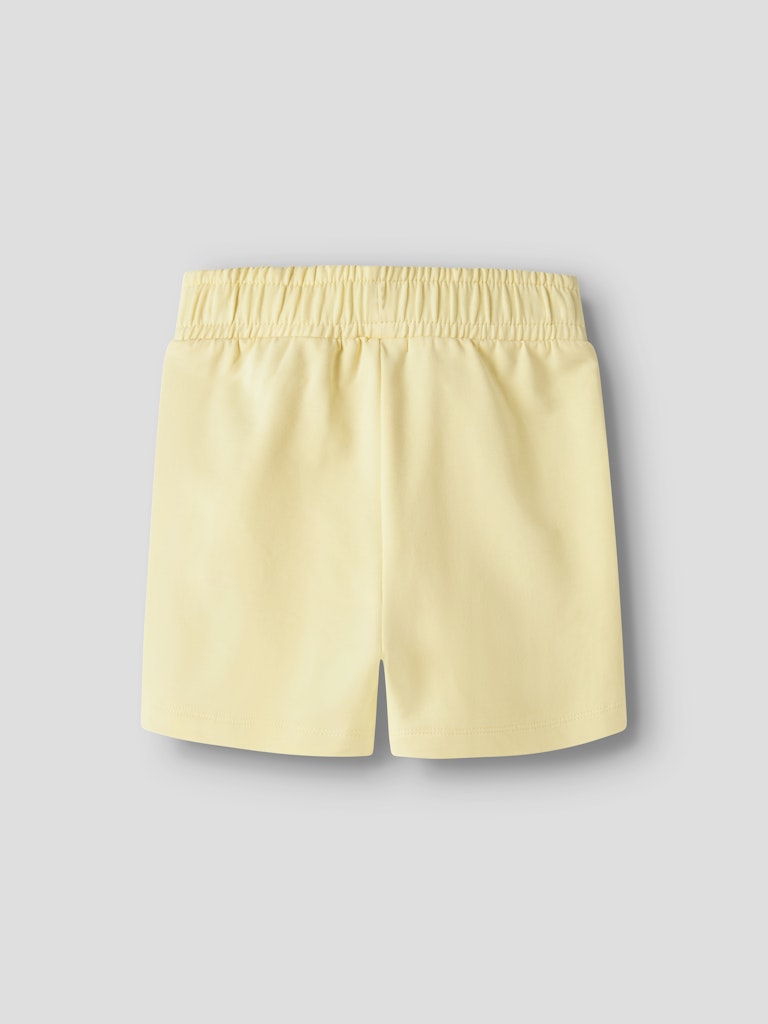 NAME IT Harly Sweat Shorts Double Cream back view