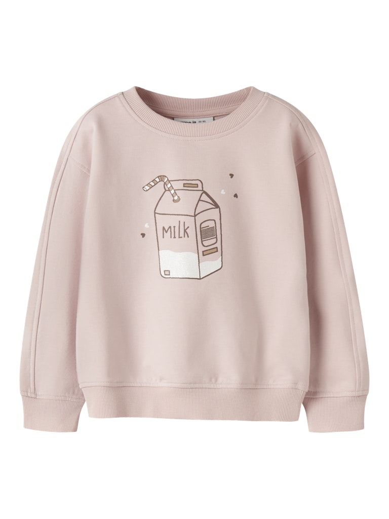 NAME IT Kiki Rlx Sweatshirt in Lotus front view