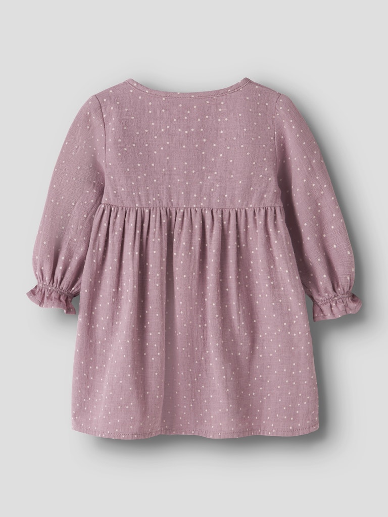 NAME IT Lalou Dress in lilas back view