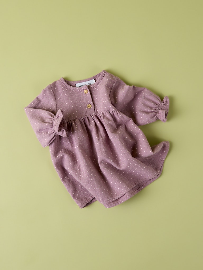 NAME IT Lalou Dress in lilas side view