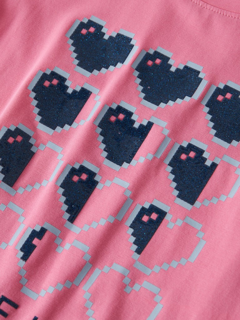 NAME IT Laraine Long Sleeve Top in Flowering Ginger printed pattern