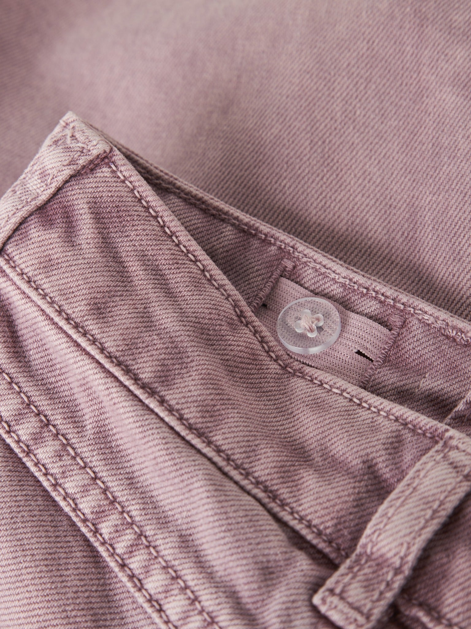 NAME IT Bella Barrel Denim Jeans in Wild Ginger button detail