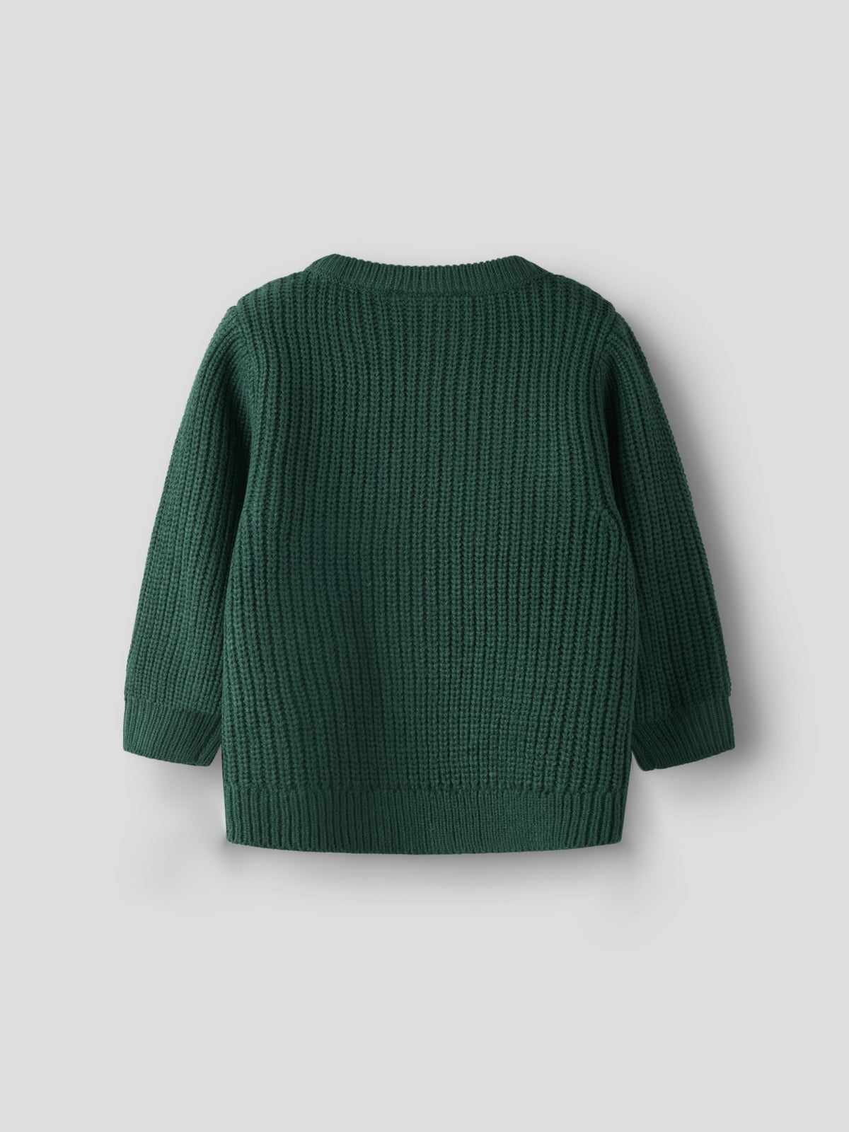 NAME IT Rissi Long Sleeve LOOSE Knit in Botanical Garden back view