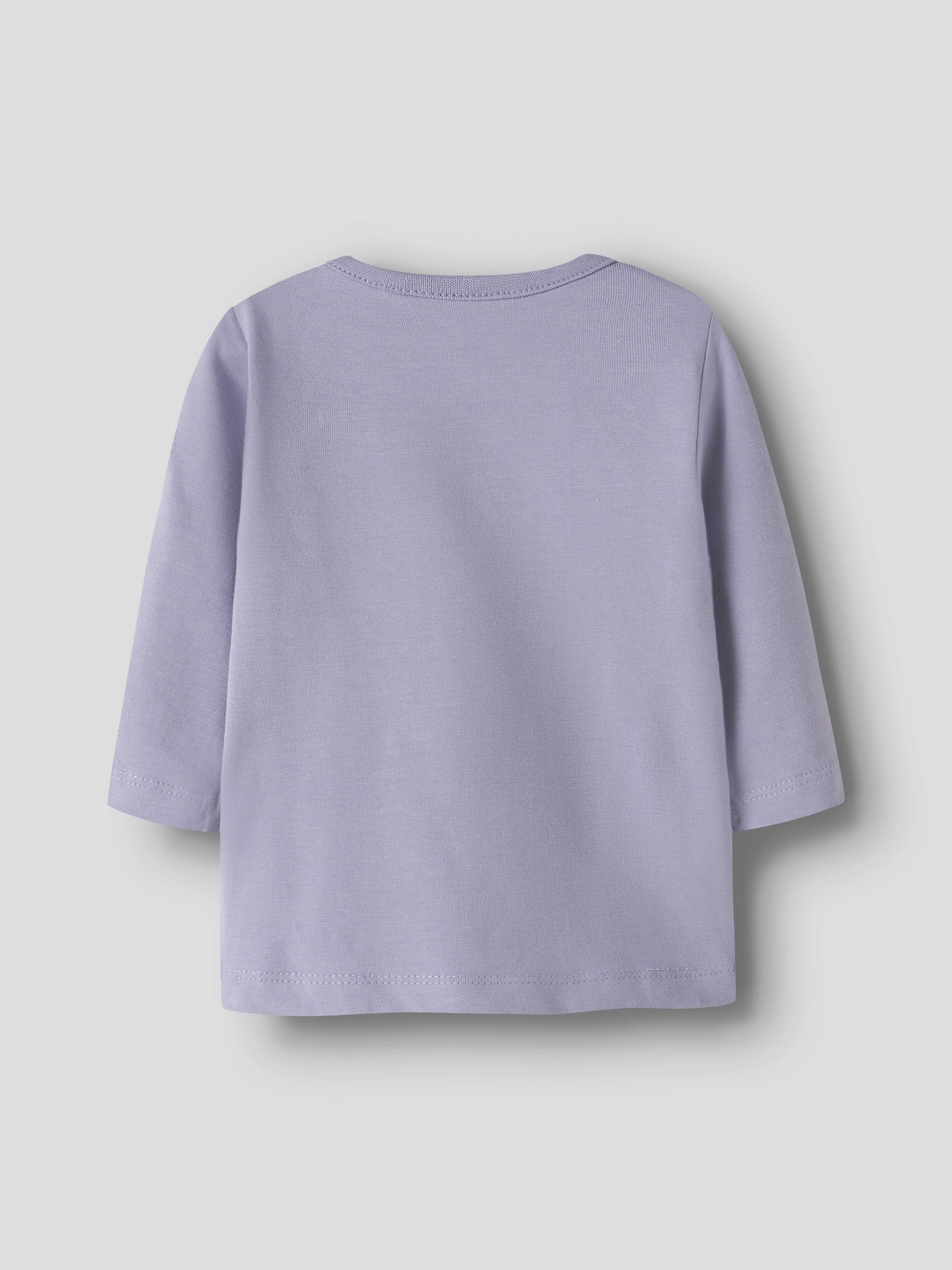 NAME IT Nivas Long Sleeve Top in Heirloom Lilac back view