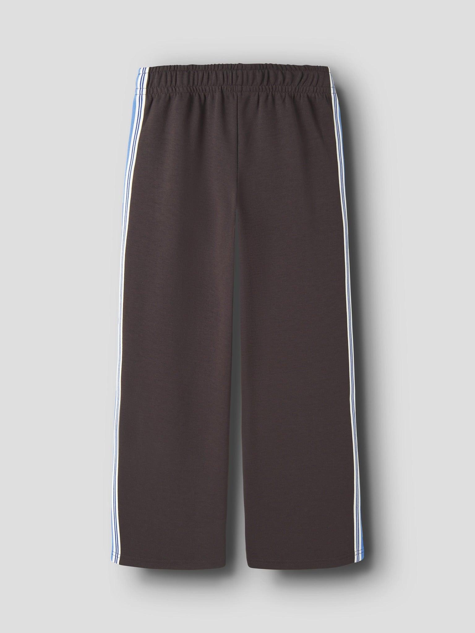 NAME IT Nakuk WIDE Sweat Pants in Chocolate Plum back view