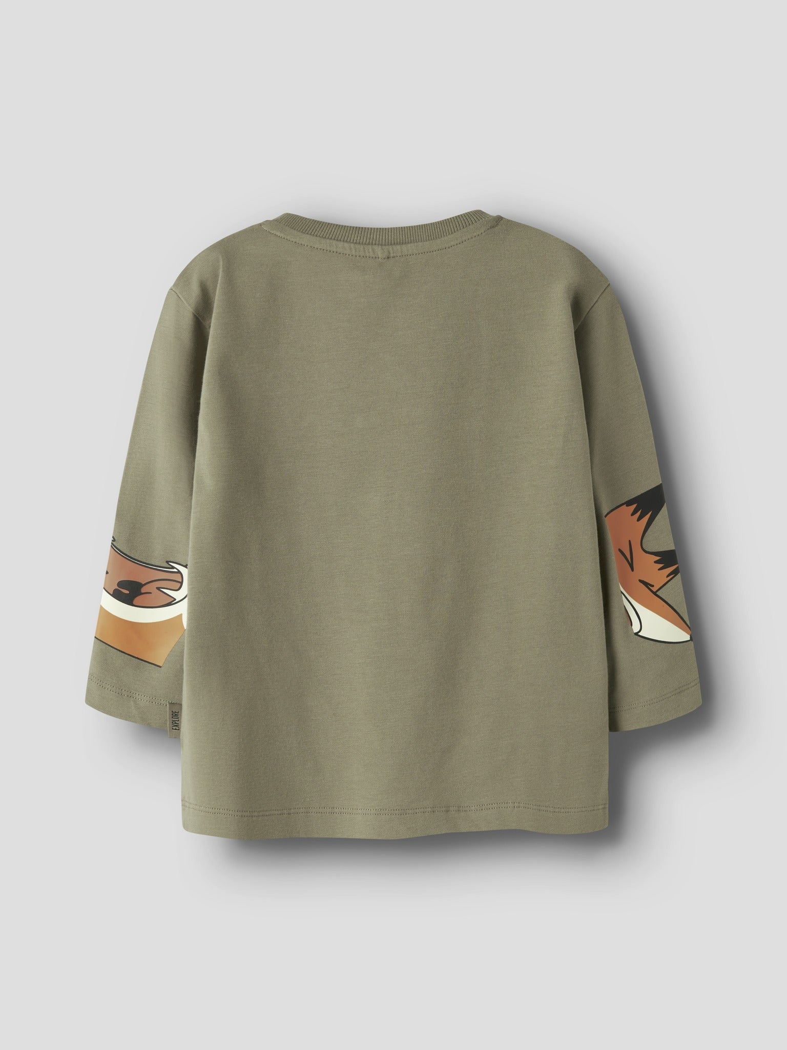 NAME IT Otto Long Sleeve Top in Mermaid back view
