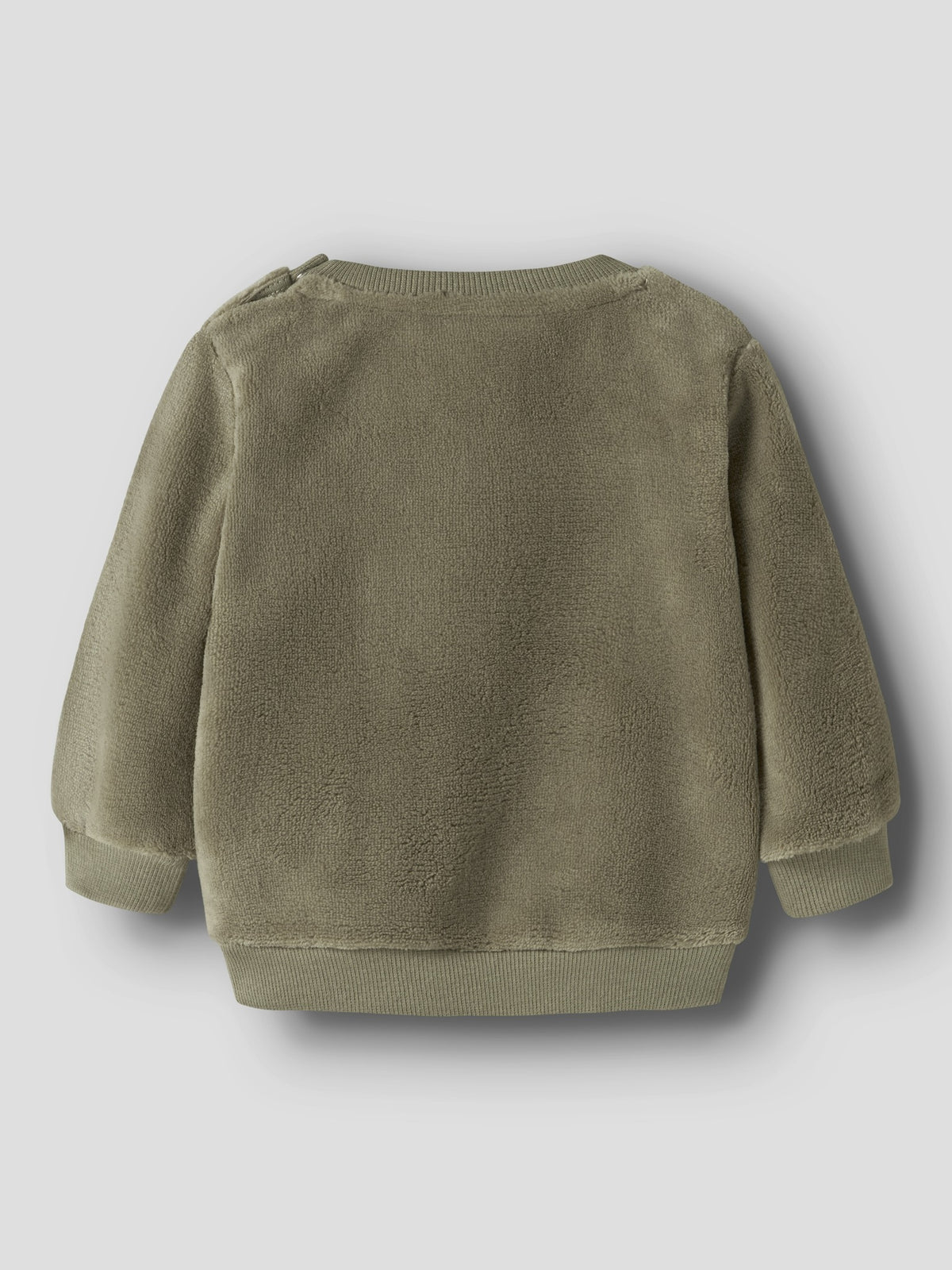 NAME IT Oliwer Long Sleeve TEDDY in Mermaid back view