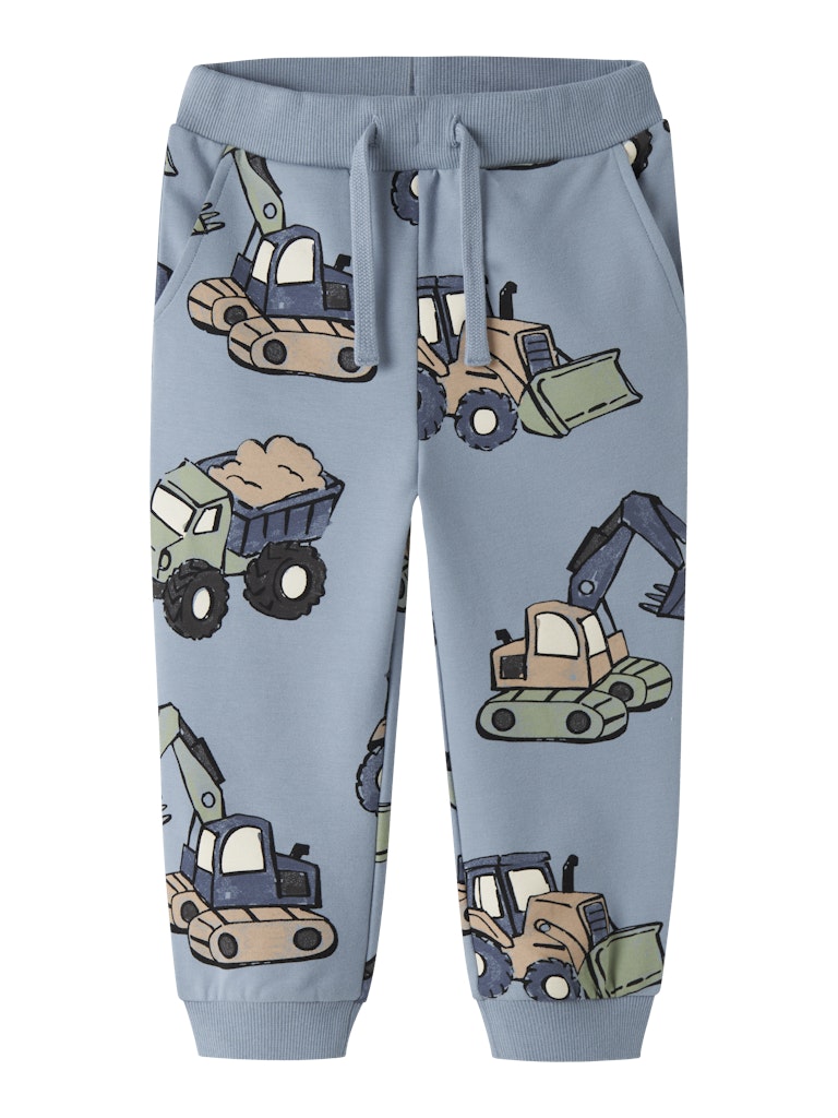 NAME IT Kark Sweatpants in Ashley Blue front view