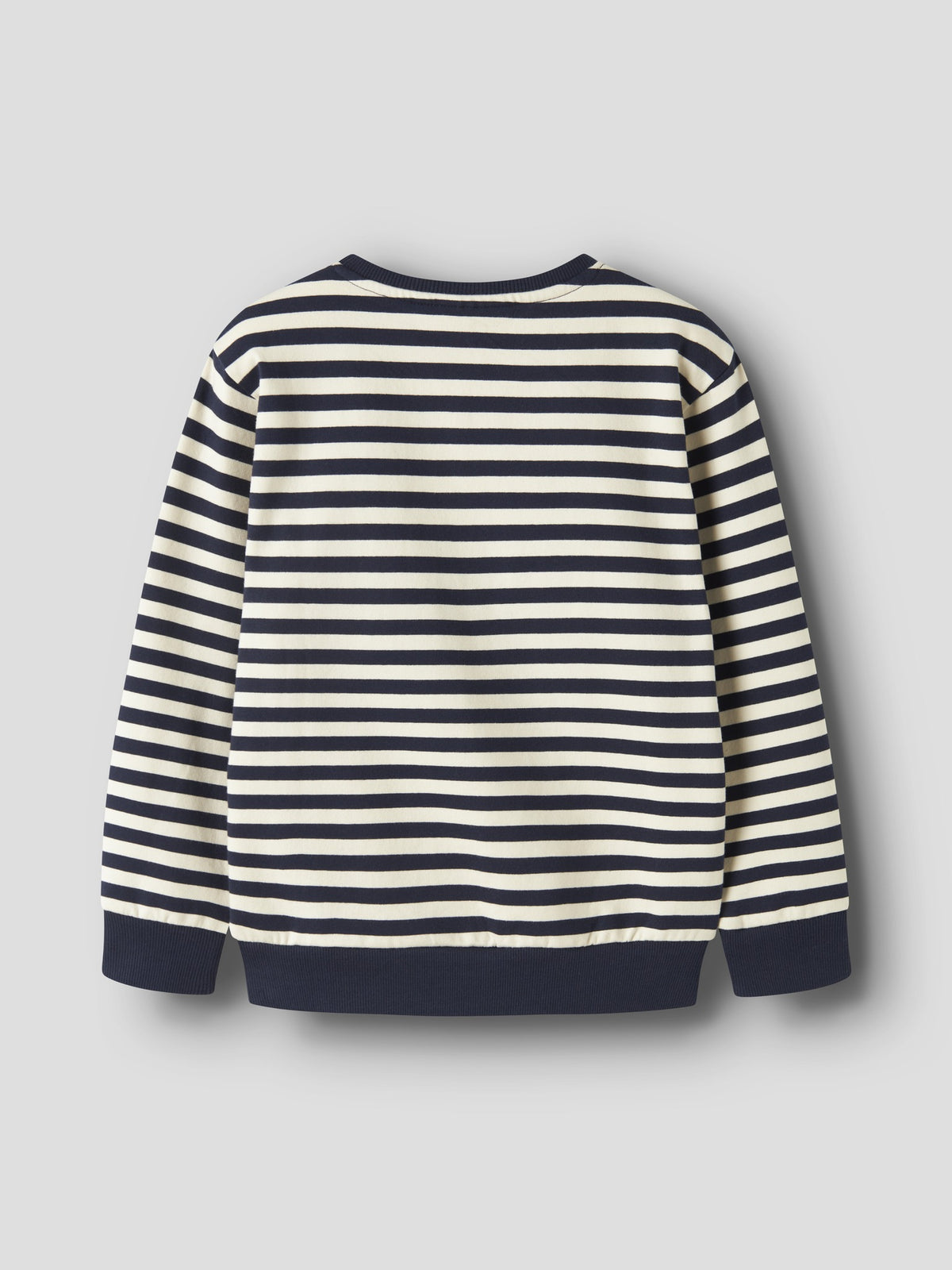 NAME IT Rafan Long Sleeve Sweatshirt in Navy Blazer back view