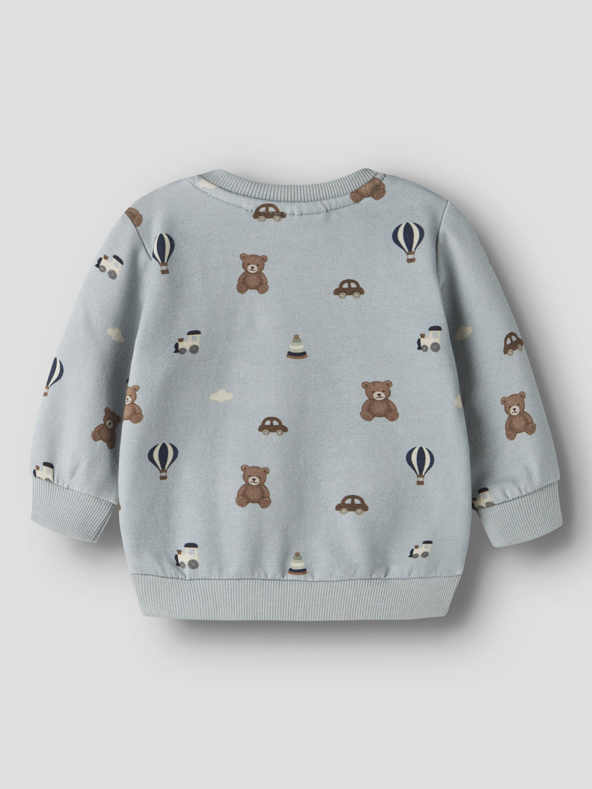 NAME IT Ragner Long Sleeve Sweatshirt in Abyss back view