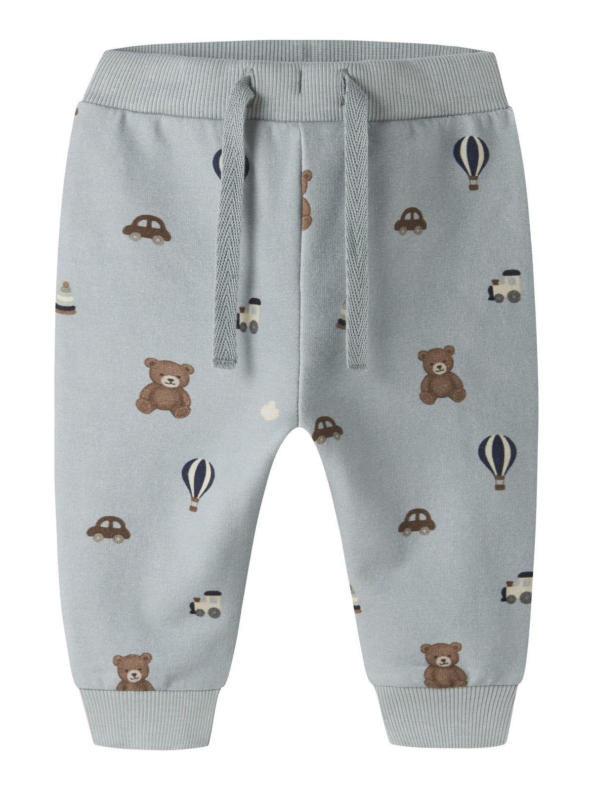 NAME IT Ragner Brushed Sweatpants in Abyss front view