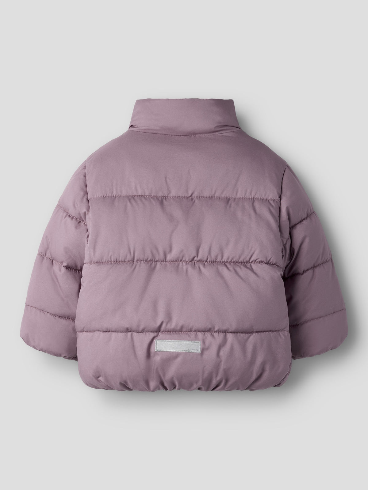 NAME IT Forty Puffer Jacket in Wistful Mauve back view