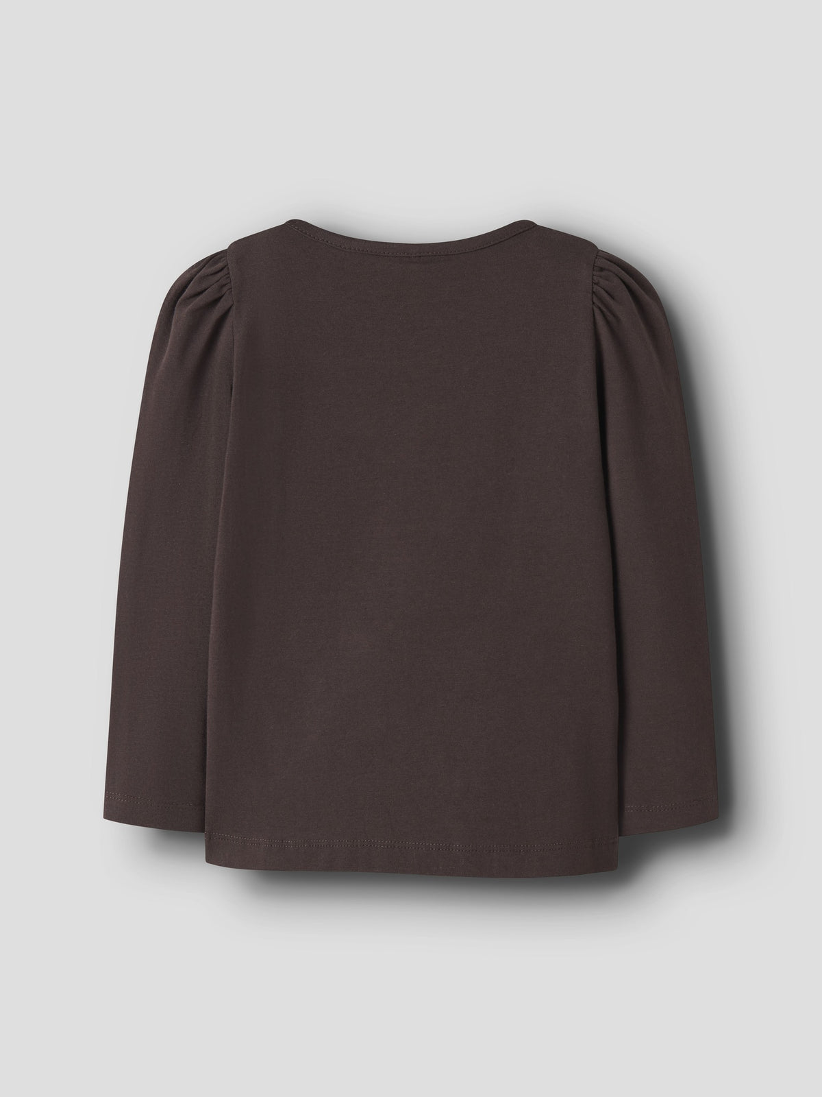 NAME IT Ryfi Long Sleeve Top in Chocolate Plum back view