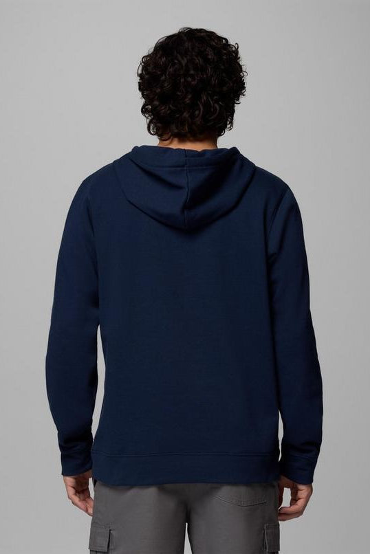 Mens Columbia Trek™ Graphic Hoodie-Collegiate Navy-Back view