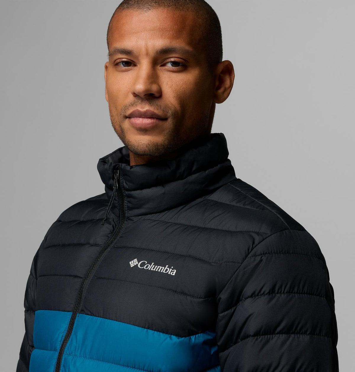 Columbia Men's Powder Lite II Jacket - Phoenix Blue / Black, product image 7