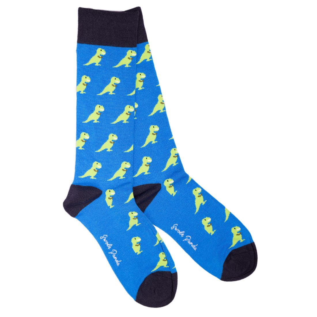 Swole Panda T-Rex Bamboo Socks product view