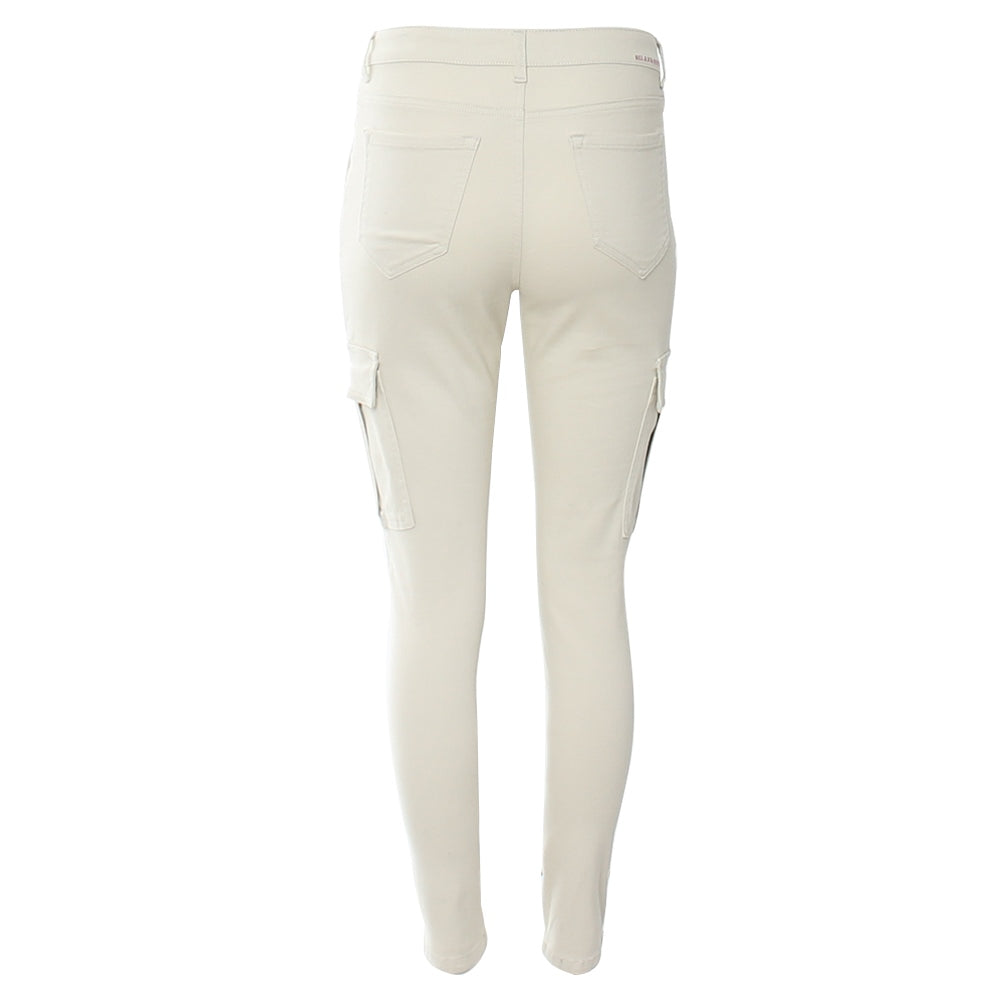 Ladies Lily Combat - Cream-Back View