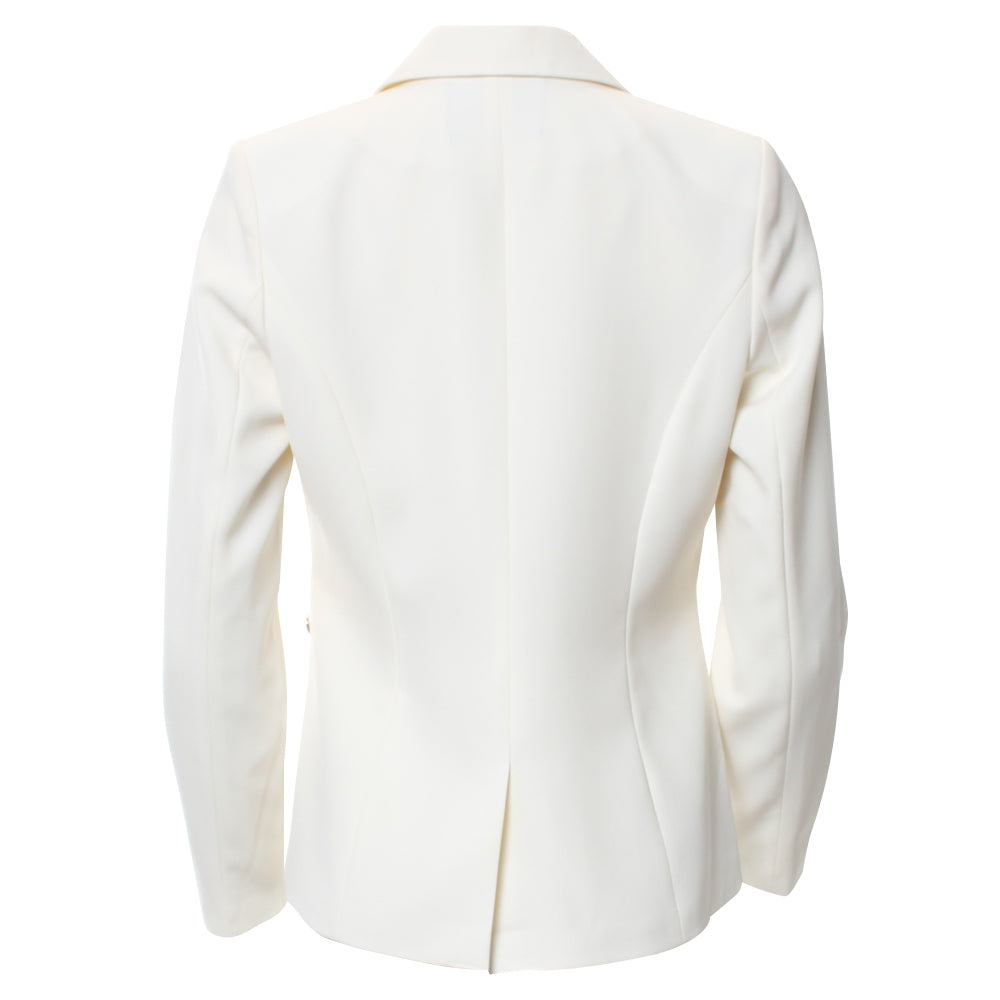 Amara Cream Blazer -Back view
