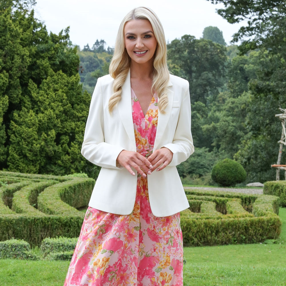 Amara Blazer - Cream
