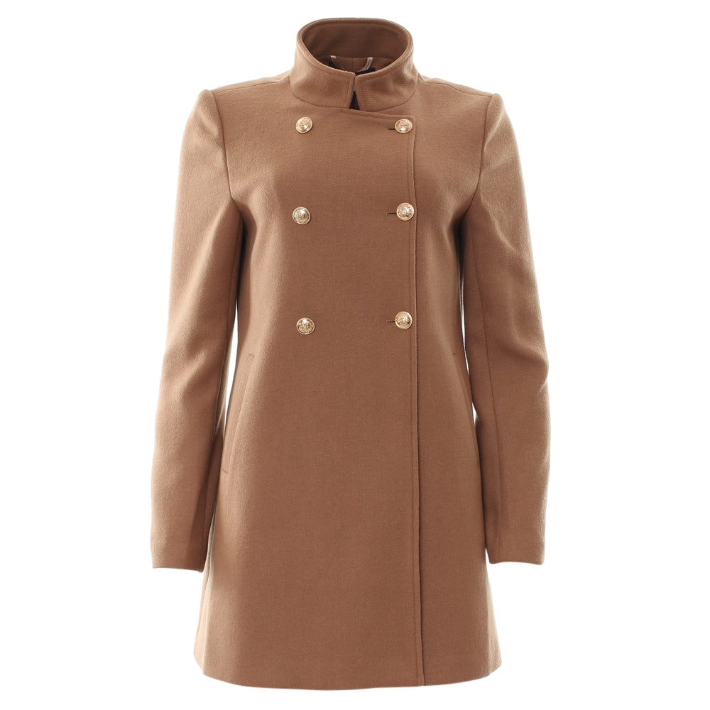 Ladies Ashley Camel Coat-Front View