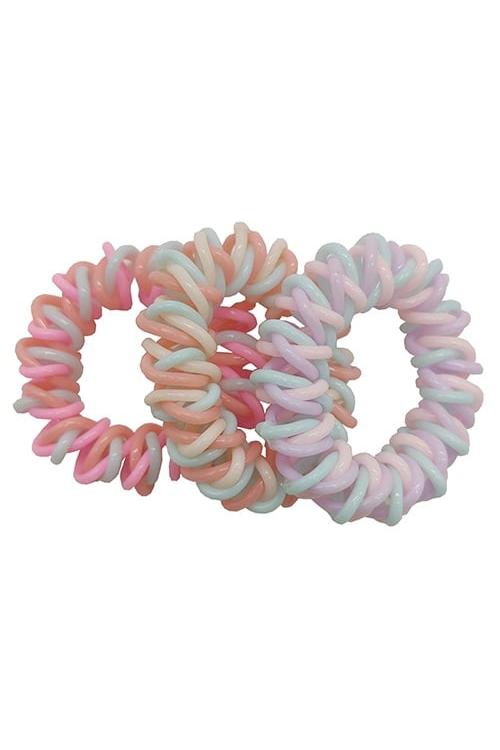 Girl's 3 Pack Traceless Elastic-Front View