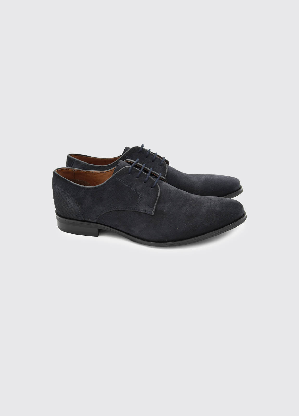 Dubarry Sarge Navy Suede Shoe Navy front view