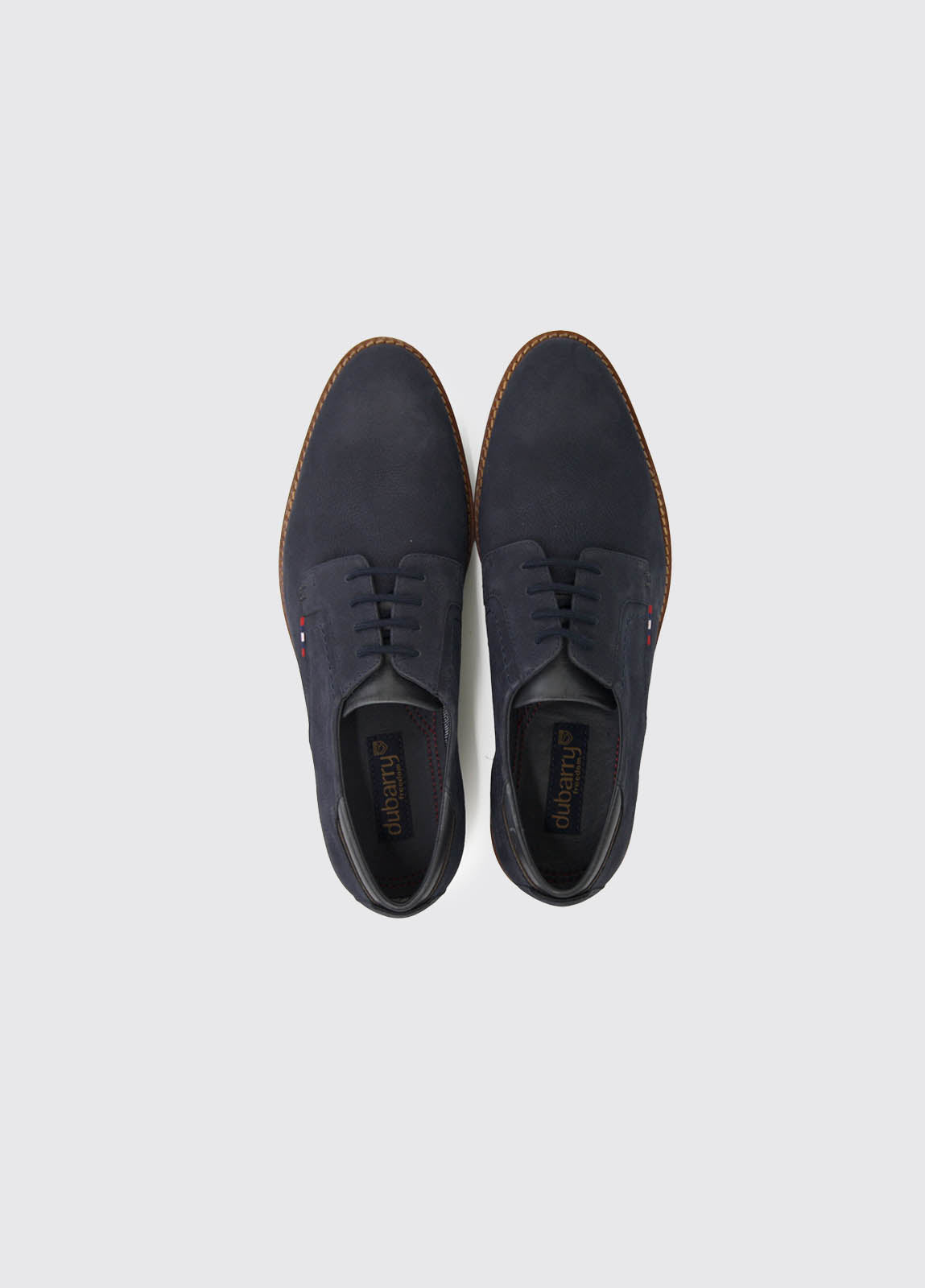 Danny Navy Shoe-Top down view