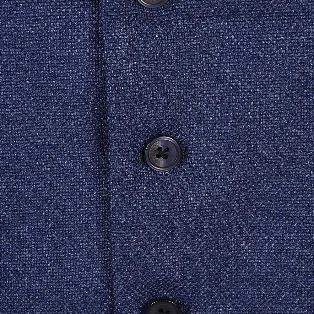Fratelli Uniti Fratelli Uniti Paolo Petrol Waistcoat Petrol detail view