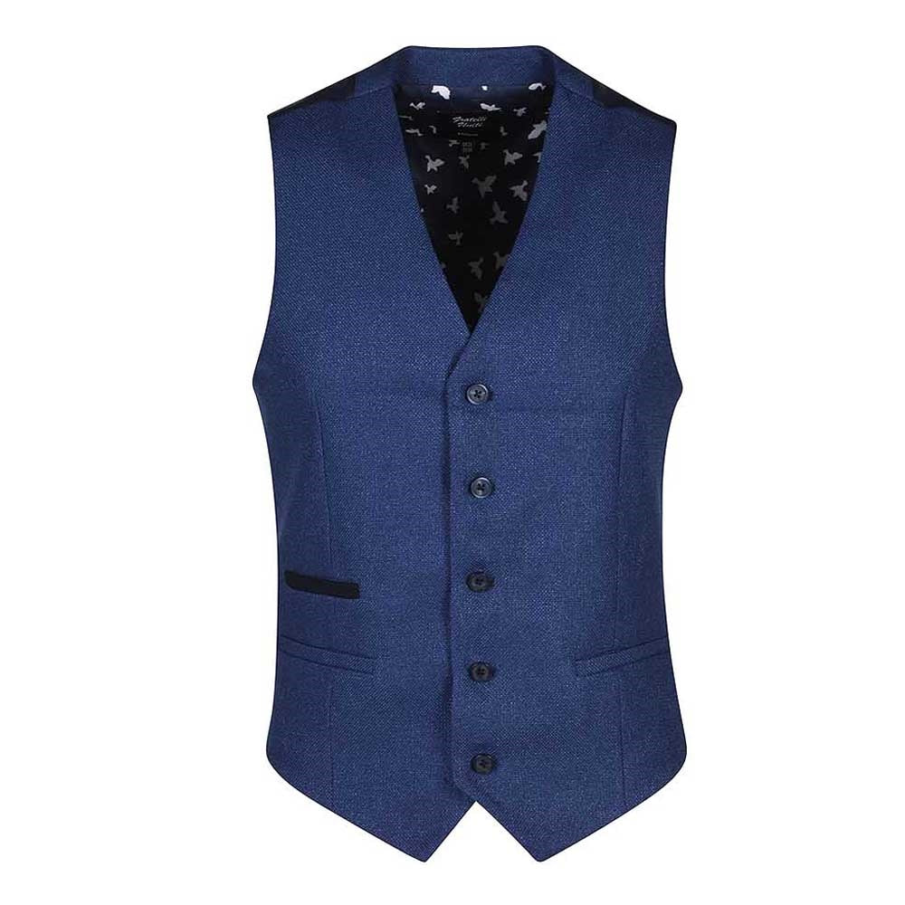 Fratelli Uniti Fratelli Uniti Paolo Petrol Waistcoat Petrol front view