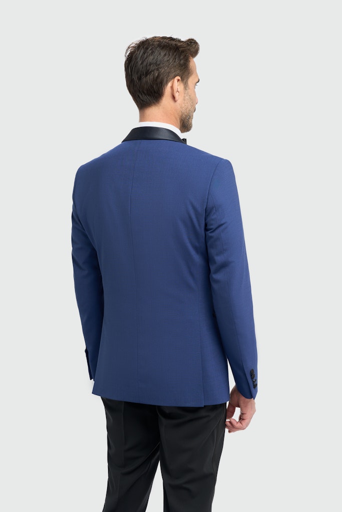 House of Cavani Aspen Electric Tuxedo Blazer Electric detail view