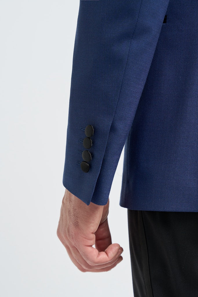 House of Cavani Aspen Electric Tuxedo Blazer Electric back view