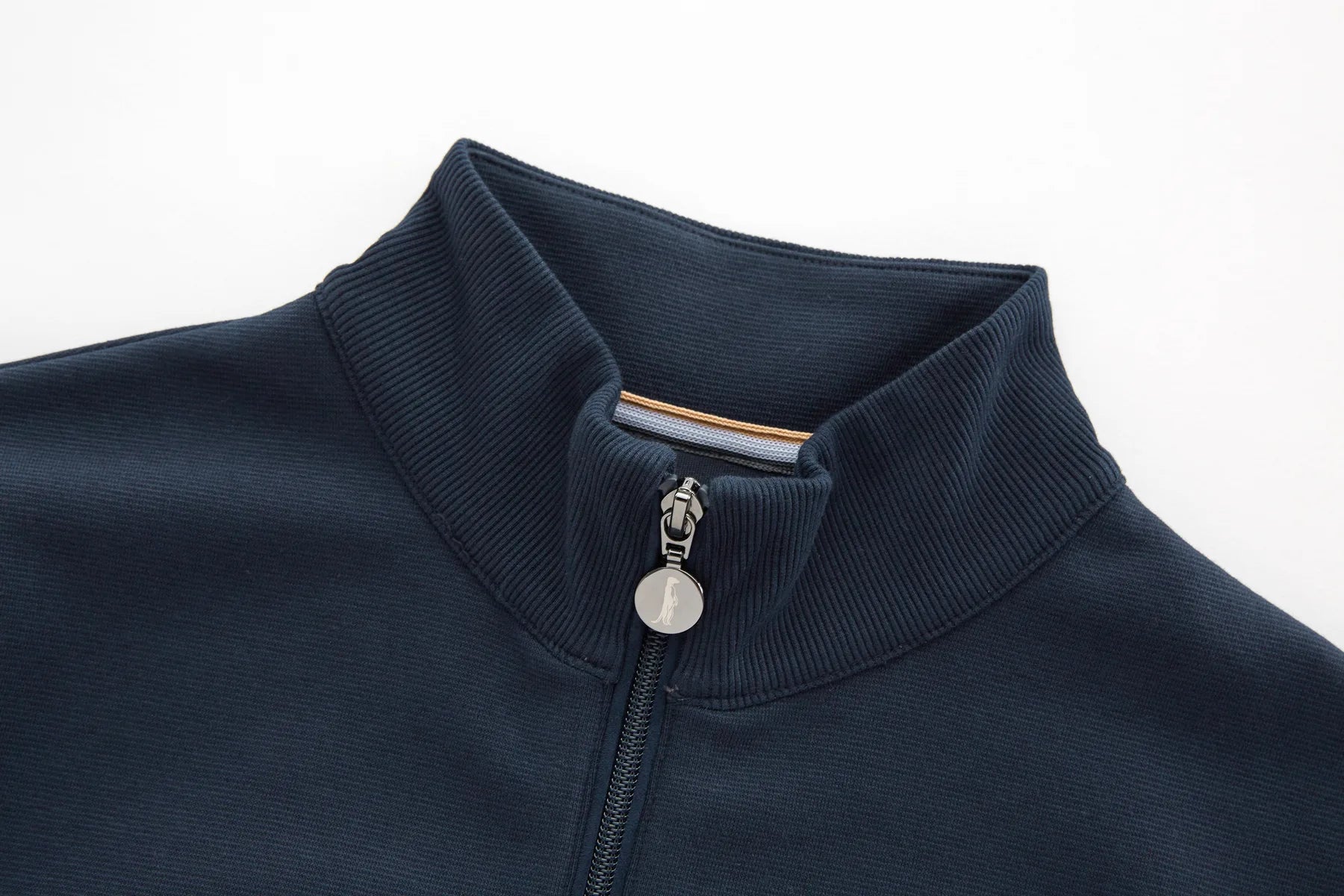 6TH SENSE Belter Sapphire 1/4 Zip sapphire detail view