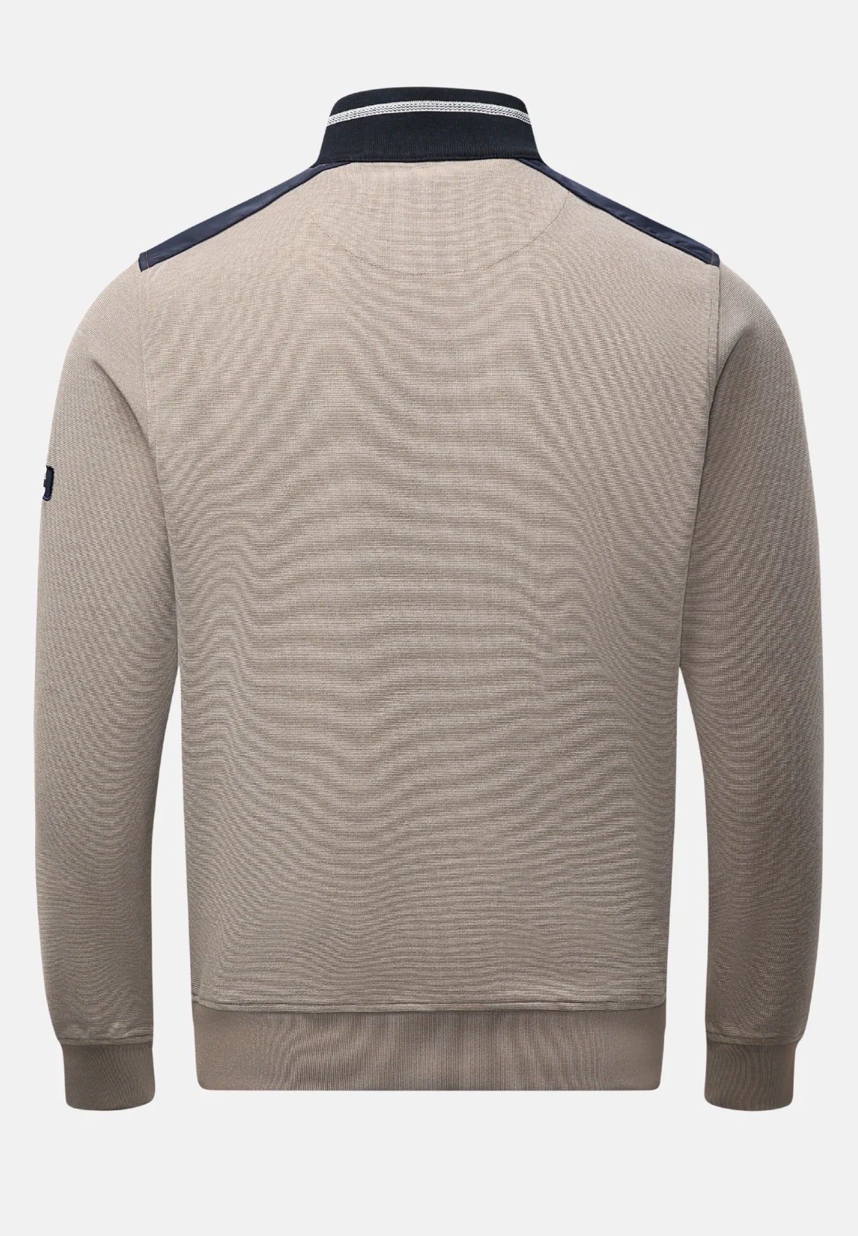 Men's Vega Walnut 1/4 Zip-Back View