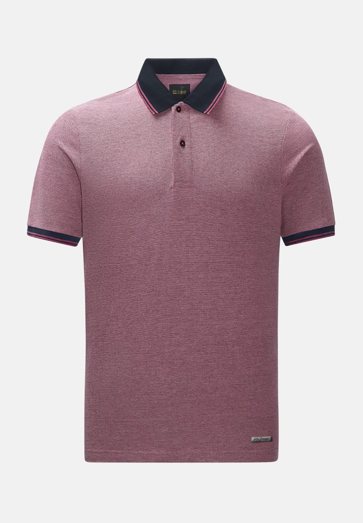 Men's Maverick Carmine Polo Shirt-Front View