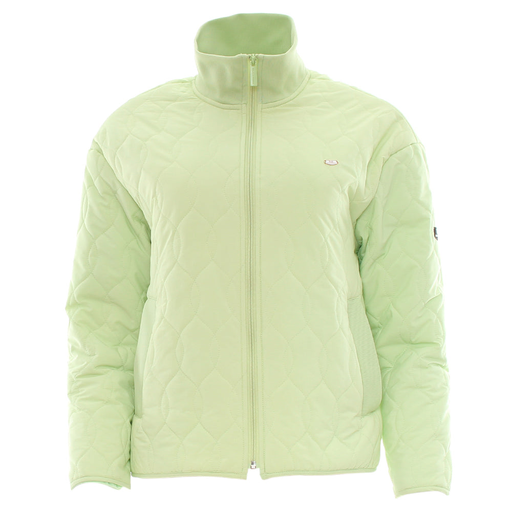 Ladies Relax & Renew Aine Pale Green Jacket-Ghost Front View