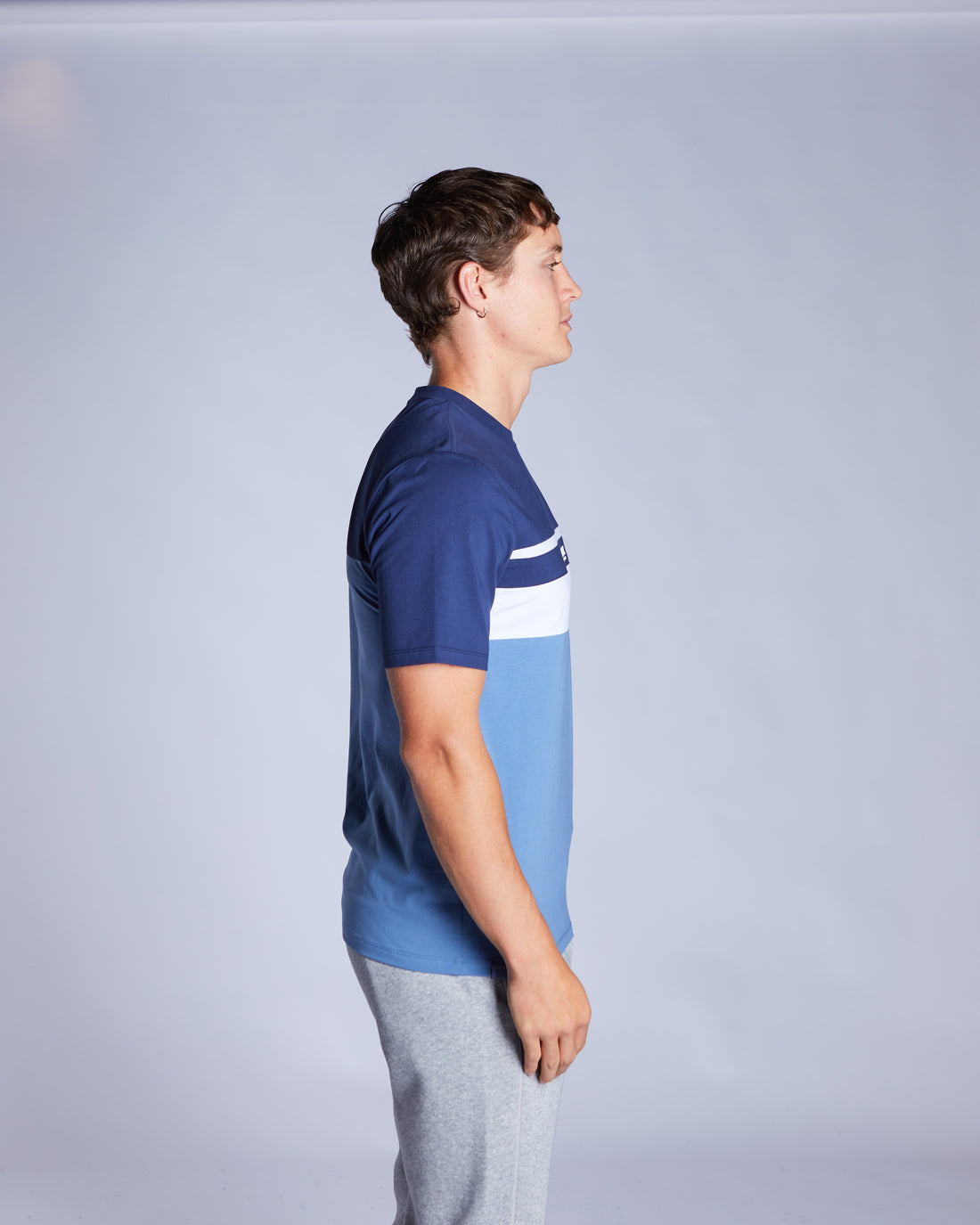 Diesel Aiden Blueberry Tee Blueberry detail view